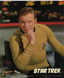 Star Trek Shatner Kirk poster tin sign Wall Art