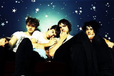 Klaxons Metal Print 8in x 12in