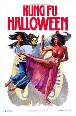 Kung Fu Halloween Metal Movie Poster 8in x 12in The Poster Depot