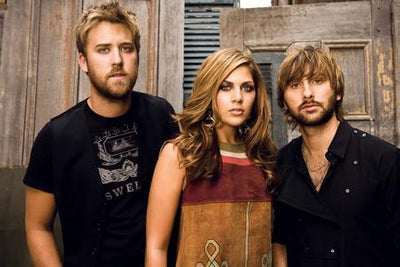 Lady Antebellum poster tin Metal Print Wall Art