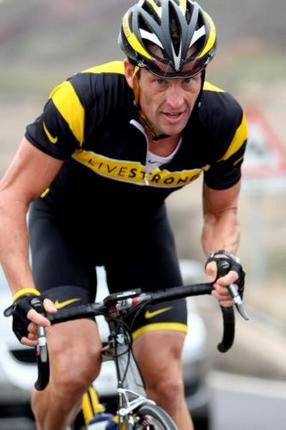 Lance Armstrong Poster Cycling 11x17 Mini Poster
