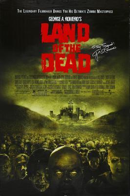 Land Of The Dead movie poster Metal Print 8in x 12in