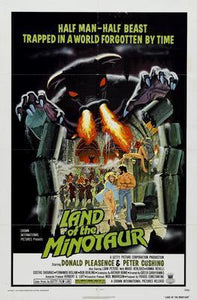 Land Of The Minotaur movie poster Sign 8in x 12in