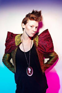 La Roux Photo Sign 8in x 12in