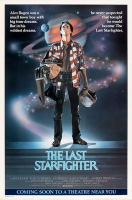 Last Starfighter The movie poster Sign 8in x 12in