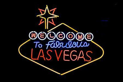 Las Vegas Metal Print poster tin Metal Print Wall Art