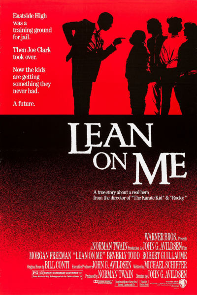 Movie Posters, lean on me movie