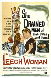 Leech Woman The Movie Poster 11x17 Mini Poster