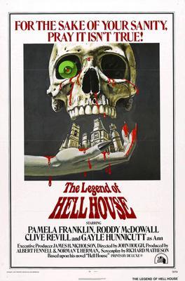 Legend Of Hellhouse Metal Movie Poster 8in x 12in