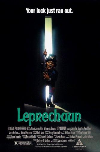 Leprechaun movie poster Sign 8in x 12in