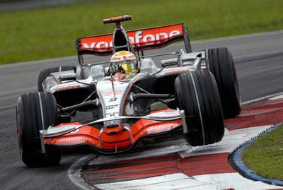 Lewis Hamilton poster tin Metal Print Wall Art