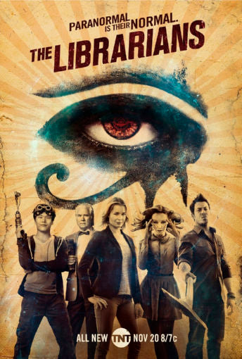 Librarians Tv Metal Poster Print 8inx12in | The Poster Depot The Poster Depot