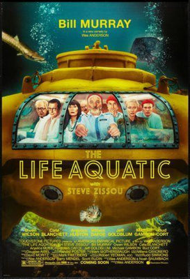 Life Aquatic The Metal Print 8in x 12in