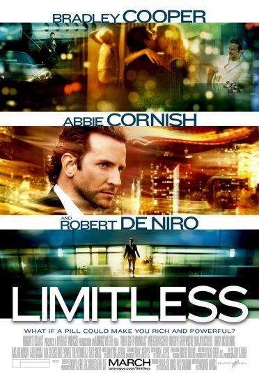 Limitless movie poster Sign 8in x 12in