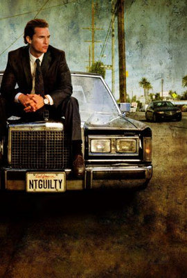 Lincoln Lawyer Metal Movie Poster 8in x 12in