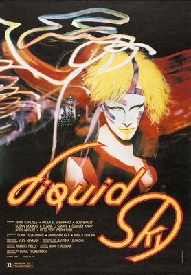 Liquid Sky Metal Movie Poster 8in x 12in