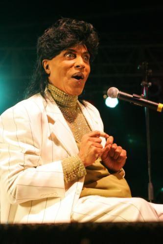 Little Richard Photo Sign 8in x 12in