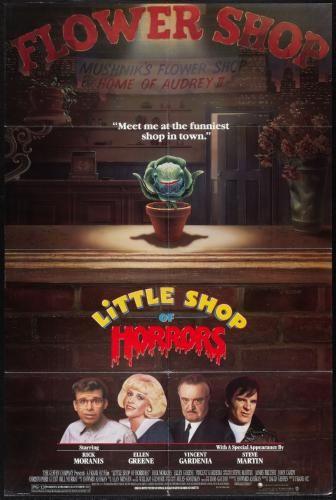 Little Shop Of Horrors movie poster Small Metal Print 8in x 12in