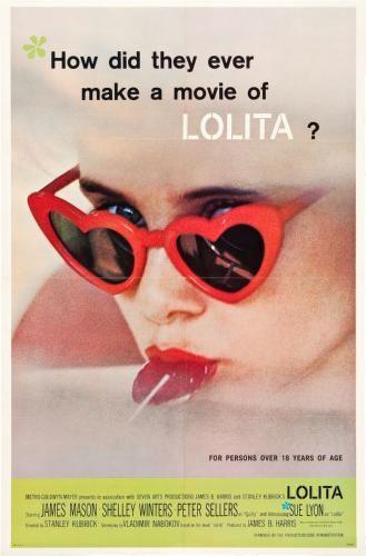 Lolita movie poster Metal Print 8in x 12in