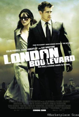 London Boulevard Metal Movie Poster 8in x 12in The Poster Depot