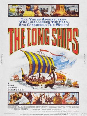 Long Ships Metal Print 8in x 12in