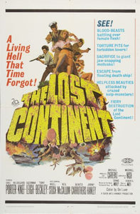 Lost Continent The Movie 11inx17in Mini Poster