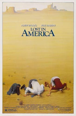 Lost In America movie poster Metal Print 8in x 12in