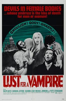 Lust For A Vampire Movie Poster 27x40 The Poster Depot