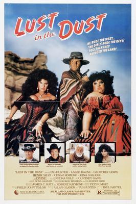 Lust In The Dust Divine movie poster Metal Print 8in x 12in