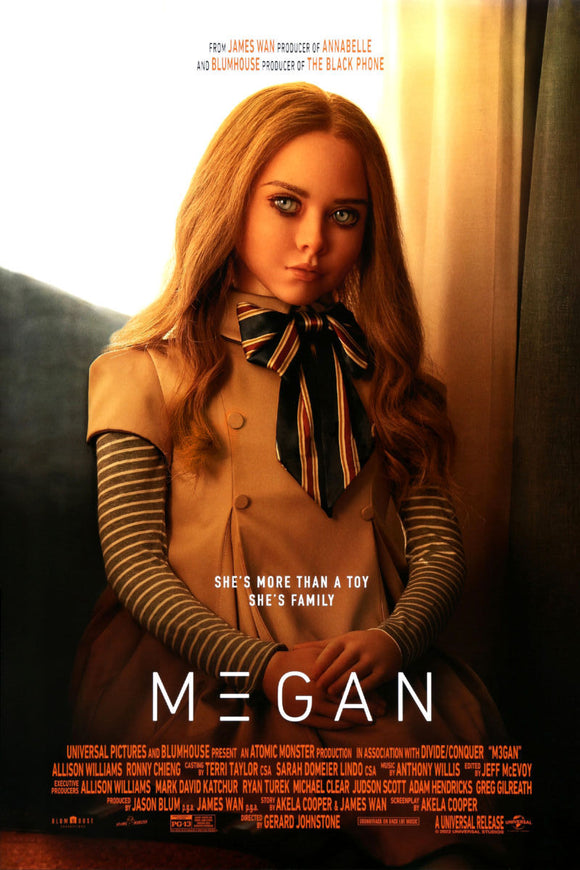 M3Gan Megan Movie poster for sale cheap United States USA