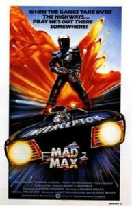 Mad Max movie poster Sign 8in x 12in