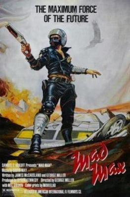Mad Max Metal Movie Poster 8in x 12in