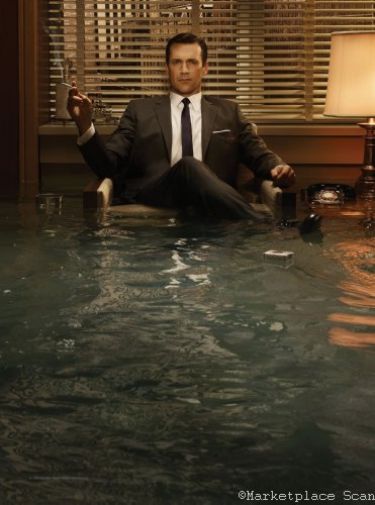 Mad Men Poster 11x17 Mini Poster jon hamm textless water 11x17 Mini Poster