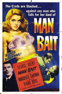 Man Bait movie poster Sign 8in x 12in