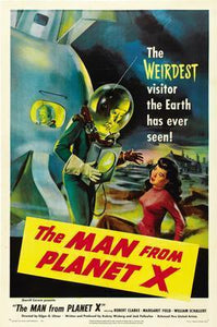 Man From Planet X movie poster Sign 8in x 12in