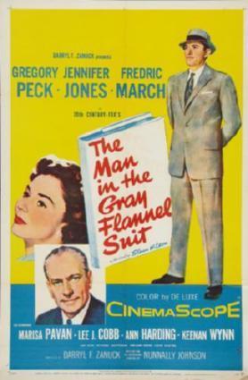 Man In The Gray Flannel Suit Movie Poster 24in x 36in - Fame Collectibles
