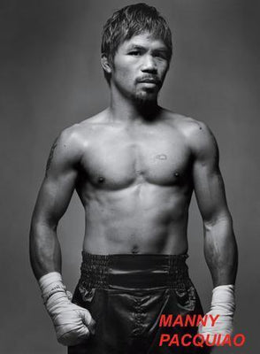 Manny Pacquiao Fighter poster tin Metal Print Wall Art