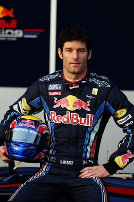 Mark Webber poster tin Metal Print Wall Art