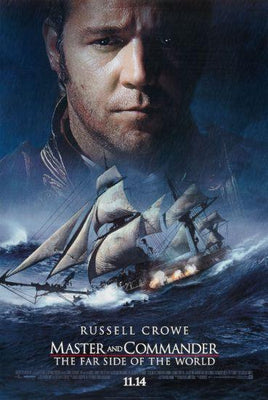 Master And Commander Metal Movie Poster 8in x 12in