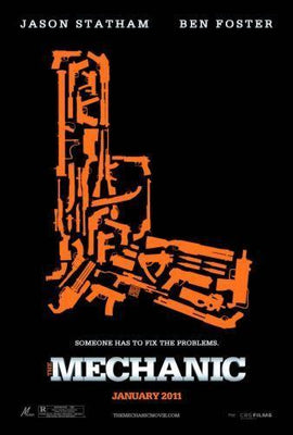 Mechanic The movie poster Jason Statham Metal Print 8in x 12in