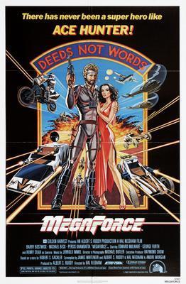 Megaforce movie poster Metal Print 8in x 12in