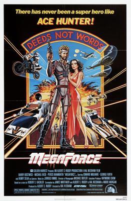Megaforce Metal Movie Poster 8in x 12in