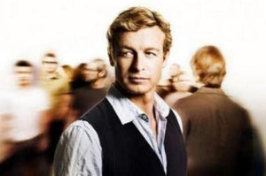 Mentalist The Simon Baker Photo Sign 8in x 12in