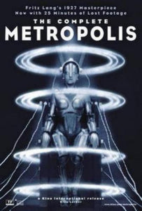 Metropolis movie poster Sign 8in x 12in