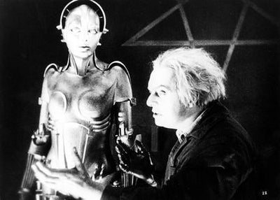 Metropolis Robot Metal Print 8in x 12in The Poster Depot