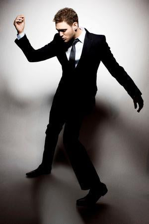 Michael Buble Poster Black Suit Dancing 24x36 - Fame Collectibles
