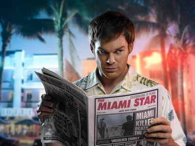 Michael C Hall poster Miami Star Paper for sale cheap United States USA