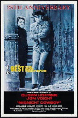 Midnight Cowboy movie poster Metal Print 8in x 12in