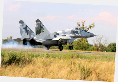 Mig 29 Fighter Jet Poster 24x36 24x36 Takeoff The Poster Depot