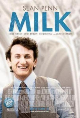 Milk Sean Penn Metal Movie Poster 8in x 12in